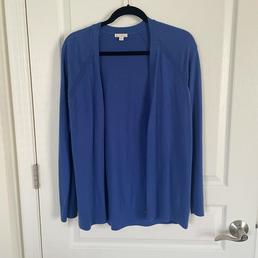 GAP cobalt blue cardigan